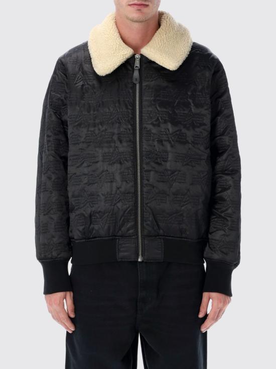 25FW 알파 숏패딩 258115 03 Black - ALPHA