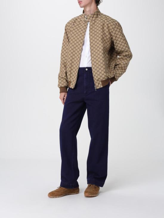 25FW 구찌 GG 캔버스 봄버 자켓 826575ZAF4S 2580 Camel - GUCCI