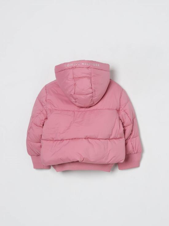 25FW [키즈] 타미힐피거 캐주얼 자켓 KG0KG08861 THC Pink - TOMMY HILFIGER