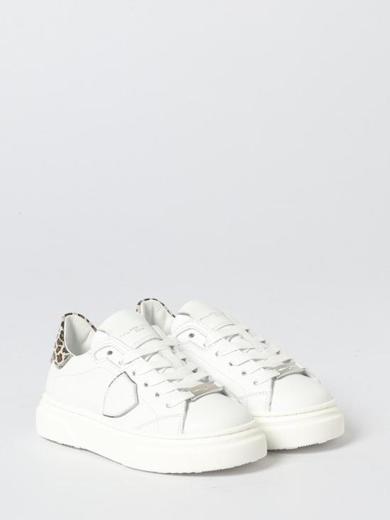 25FW [키즈] 필립모델 스니커즈 82209 01 White - PHILIPPE MODEL
