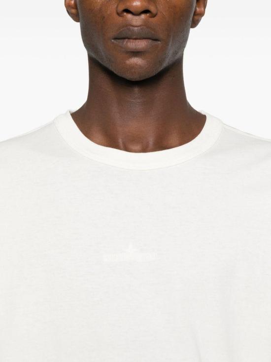 25FW 스톤 아일랜드 폴로 티셔츠 K2S152100035 S0050 V0093 IVORY - STONE ISLAND