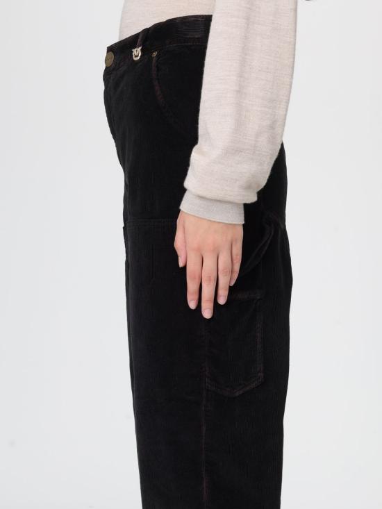 25FW 핑코 스트레이트 팬츠 104641A2RZ I84 Black - PINKO