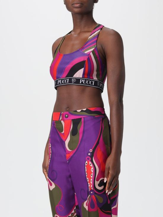 25FW 푸찌 탑 5UTP565U755 011 Multicolor - PUCCI