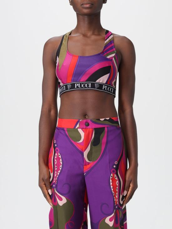 25FW 푸찌 탑 5UTP565U755 011 Multicolor