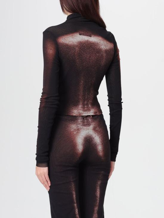 25FW 장 폴 고티에 긴팔 티셔츠 2504WTO351M010P 0060 Black - JEAN PAUL GAULTIER