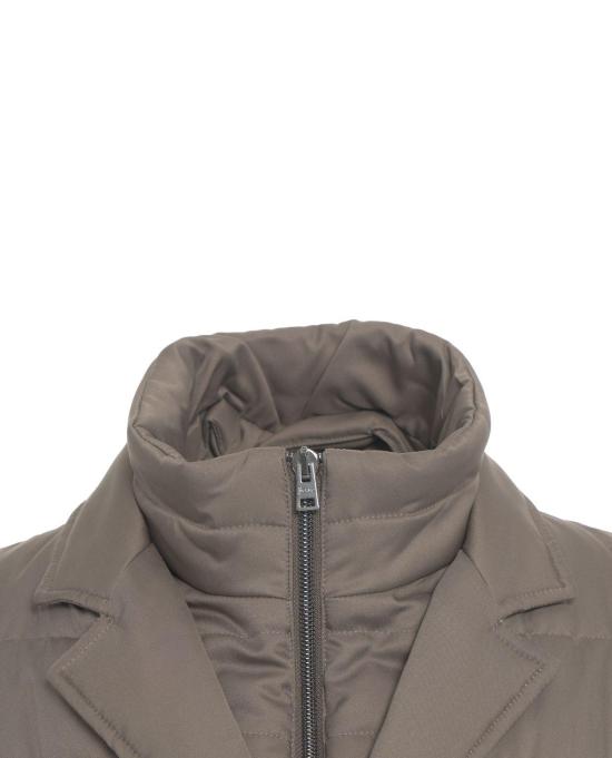 25FW 에르노 코트 PI001177U 12414Z 2700 VISONE GRIGIO - HERNO