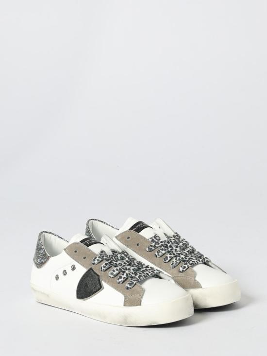 25FW [키즈] 필립모델 스니커즈 82179 01 White - PHILIPPE MODEL