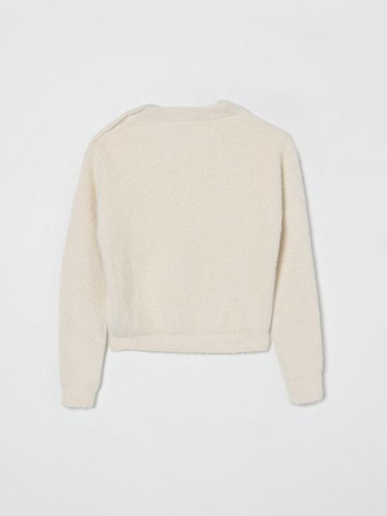 25FW [키즈] 마이클 코어스 풀오버 R30467 190 Beige - MICHAEL KORS