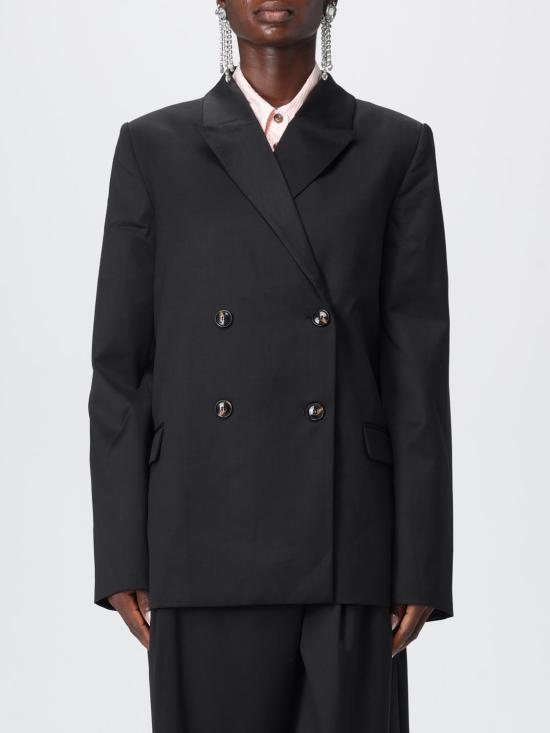 25FW 가니 자켓 W0797 099 Black