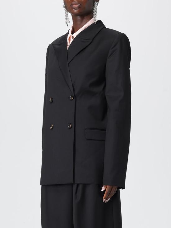 25FW 가니 자켓 W0797 099 Black - GANNI