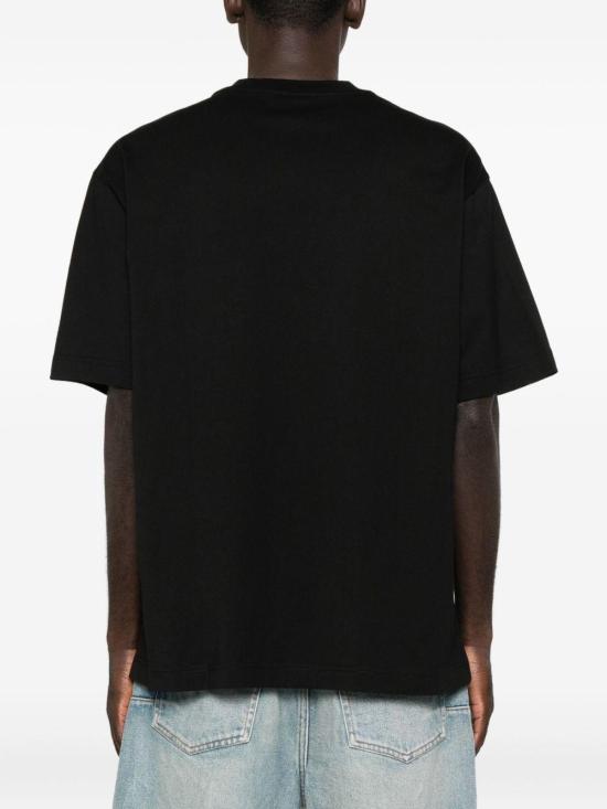 25FW 베르사체 폴로 티셔츠 79GAHP06 CJ01P 899 BLACK - VERSACE