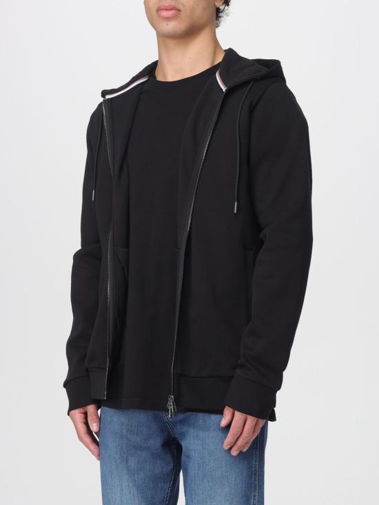 25FW 보스 긴팔 티셔츠 50520303 002 Black 1 - BOSS