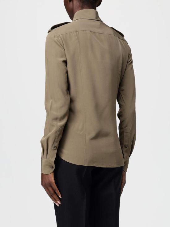 25FW 톰포드 셔츠 CA3310FAX1521 FG501 Kaki - TOMFORD