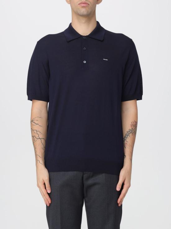 25FW 프라다 폴로 티셔츠 UMF148SOOO18DY F0008 Blue