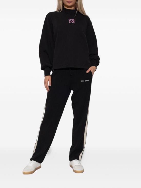 25FW 팜앤젤스 스웨터 PWBA05CF25FLE003 1030 NERO E ROSA - PALM ANGELS