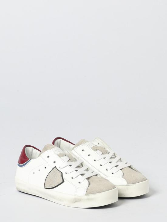25FW [키즈] 필립모델 스니커즈 82169 02 White - PHILIPPE MODEL