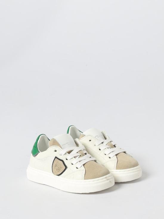 25FW [키즈] 필립모델 스니커즈 82127 05 White - PHILIPPE MODEL
