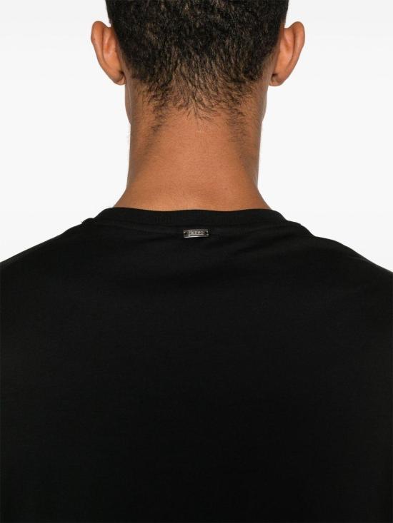 25FW 에르노 폴로 티셔츠 JG00031UR52052 9300 BLACK - HERNO