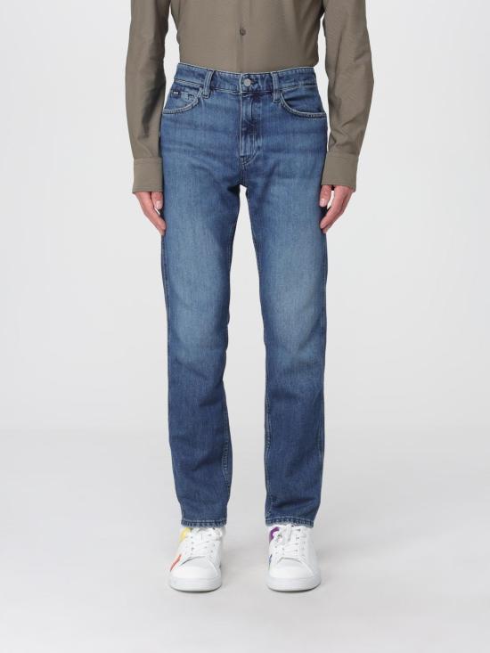 25FW 보스 데님 팬츠 50552955 413 Navy