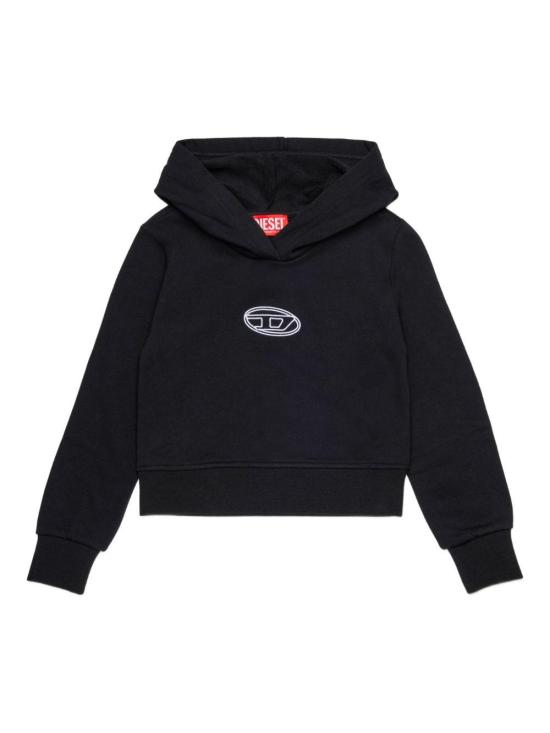 25FW [키즈] 디젤 니트/스웻셔츠 J02416 KYAX3 K900 BLACK