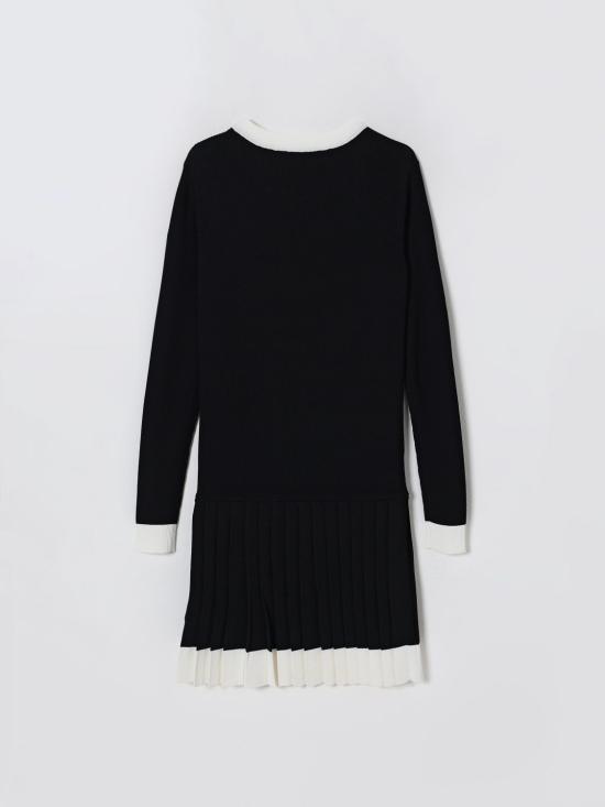 25FW [키즈] 파트리지아페페 원피스 7A0570 K9G3 J2IM Black - PATRIZIA PEPE