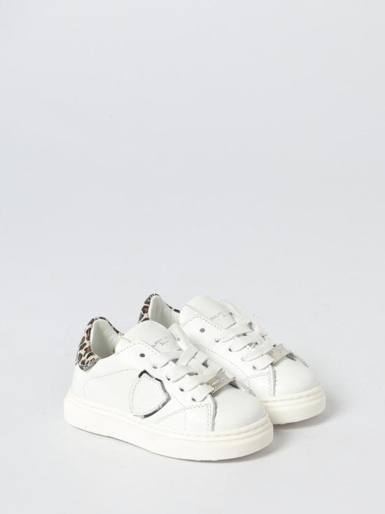 25FW [키즈] 필립모델 스니커즈 82128 03 White - PHILIPPE MODEL