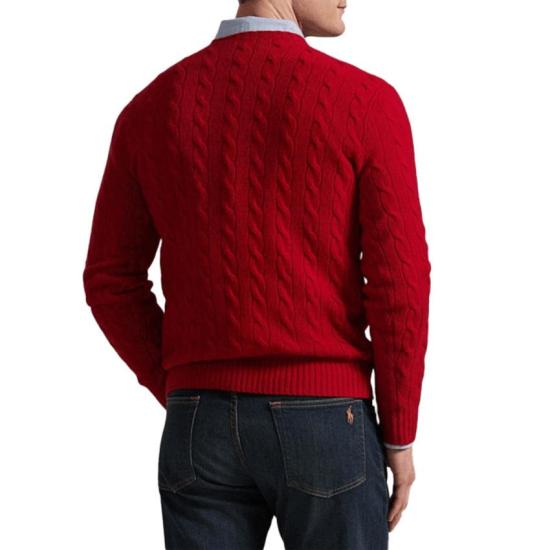 25FW 폴로 랄프로렌 긴팔 티셔츠 710876762 006 RED - POLO RALPH LAUREN