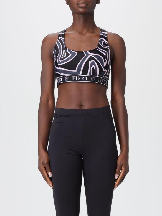 25FW 푸찌 탑 5UTP555U855 052 Black