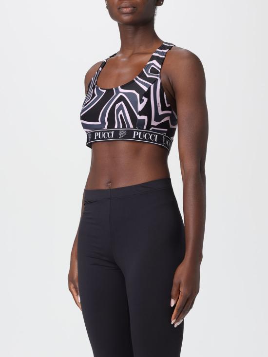 25FW 푸찌 탑 5UTP555U855 052 Black - PUCCI
