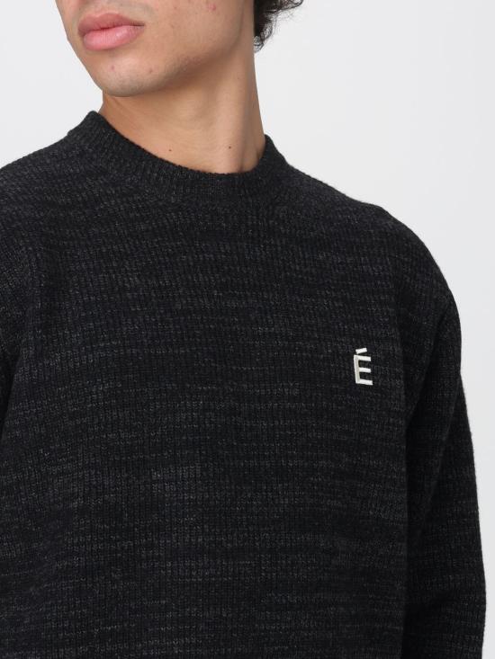 25FW 에뛰드스튜디오 스웨터 C00MEKNI600 95 Black - ETUDES