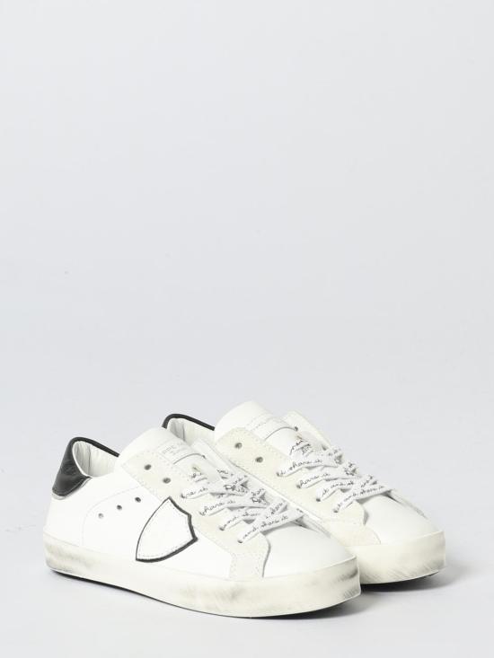 25FW [키즈] 필립모델 스니커즈 82163 01 White - PHILIPPE MODEL