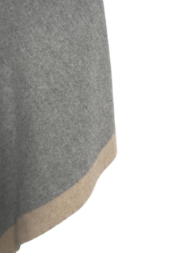 25FW 막스마라 힐데 울 판초 HILDESTD 003 GRIGIO - MAX MARA