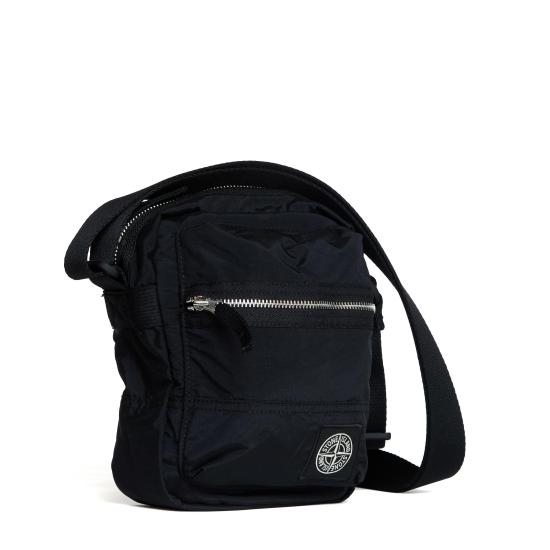 25FW 스톤 아일랜드 코티드 나일론 에코닐 사코슈 크로스백 K2S159200015 S0251 V0029 NERO - STONE ISLAND