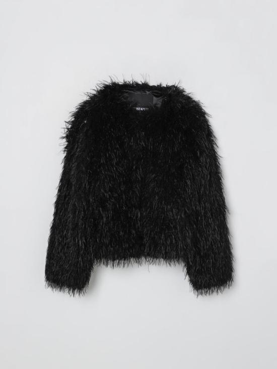 25FW [키즈] 파트리지아페페 코트 7O0041E066 K103 Black