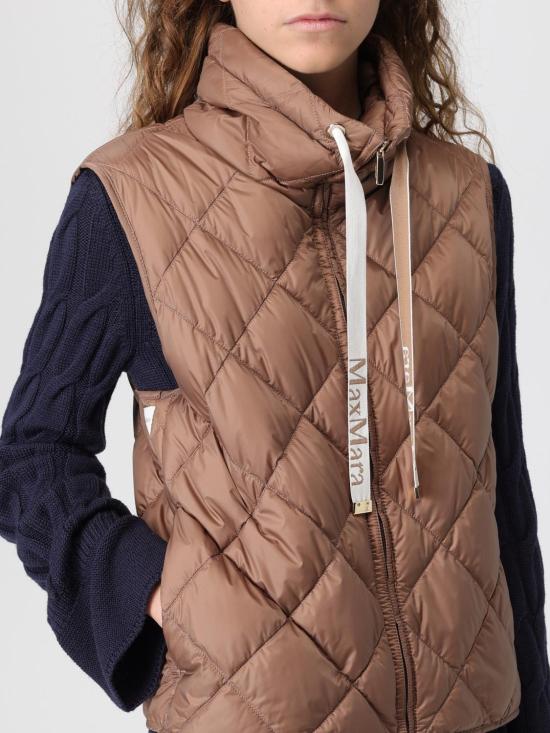 25FW 막스마라 더 큐브 베스트 2529296035600 085 Brown - MAXMARA THE CUBE