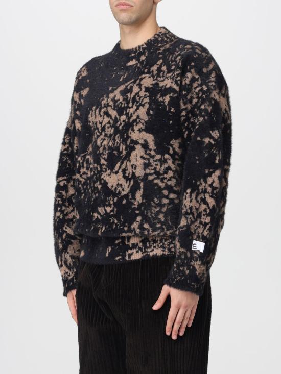 25FW 에뛰드스튜디오 스웨터 H25MCKNI609 99 Black - ETUDES