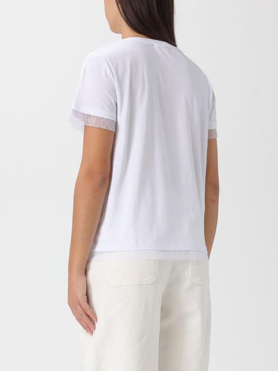 25FW 트윈셋 반팔 티셔츠 252TT231A 00001 White - TWINSET