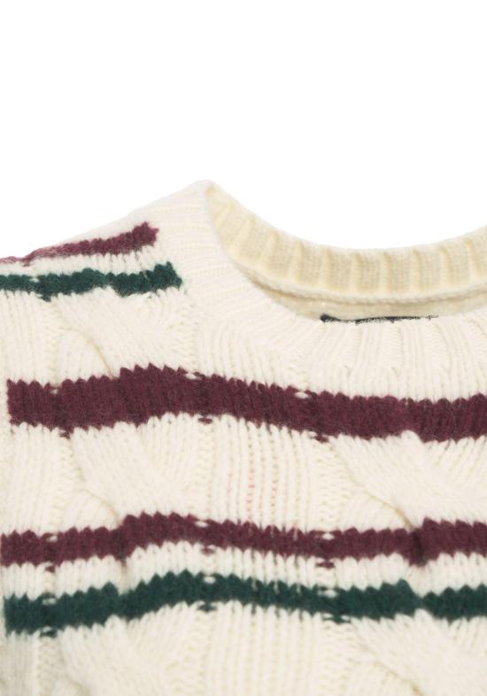 25FW 폴로 랄프로렌 스웨터 211 972126 001 CREAM MULTI BIANCO - POLO RALPH LAUREN