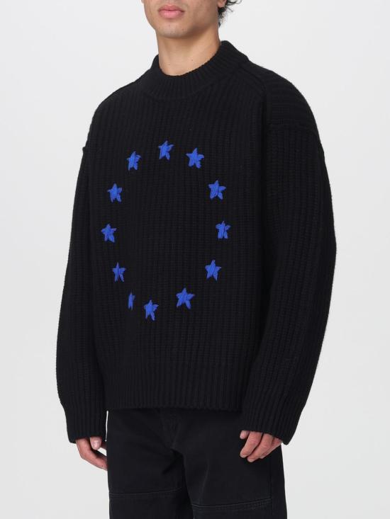 25FW 에뛰드스튜디오 스웨터 H25MMKNI603 99 Black - ETUDES