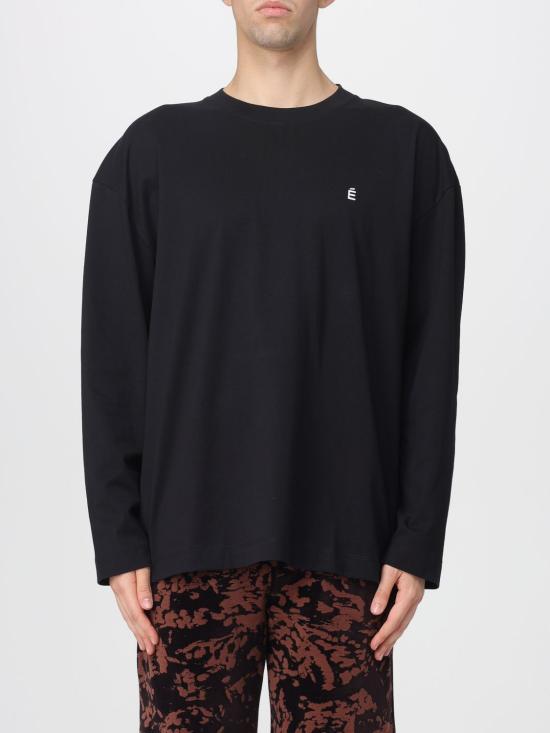 25FW 에뛰드스튜디오 반팔 티셔츠 C00METSH180 99 Black