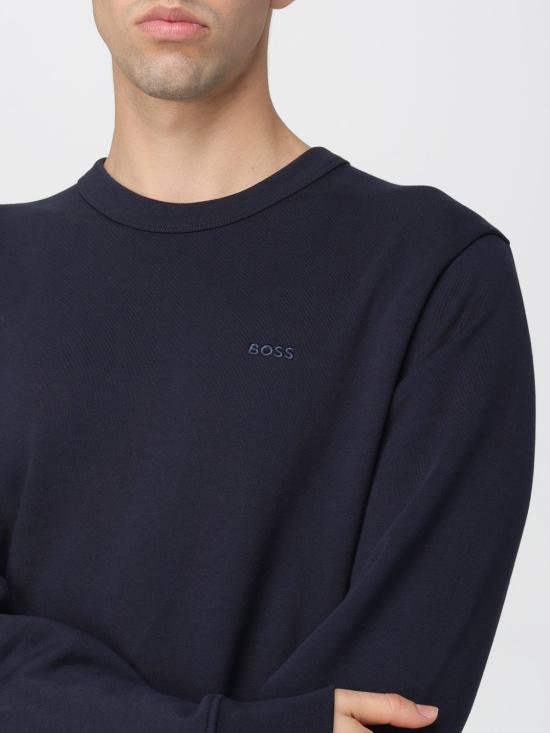 25FW 보스 긴팔 티셔츠 50546387 404 Blue - BOSS