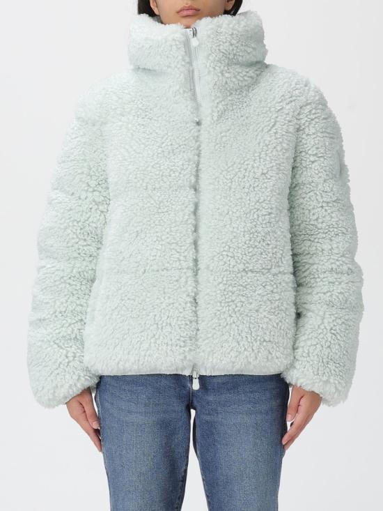 25FW 세이브더덕 Kennie 케니 페이크 퍼 푸퍼 자켓 D31990WCURL21 90067 Blue