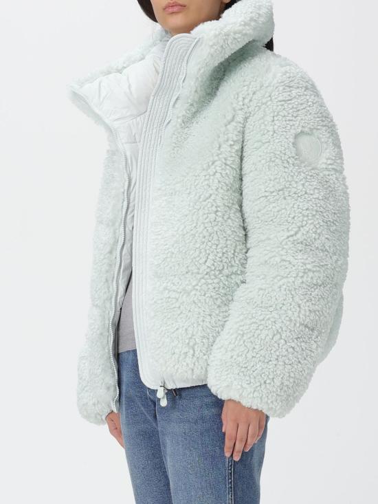 25FW 세이브더덕 Kennie 케니 페이크 퍼 푸퍼 자켓 D31990WCURL21 90067 Blue - SAVE THE DUCK