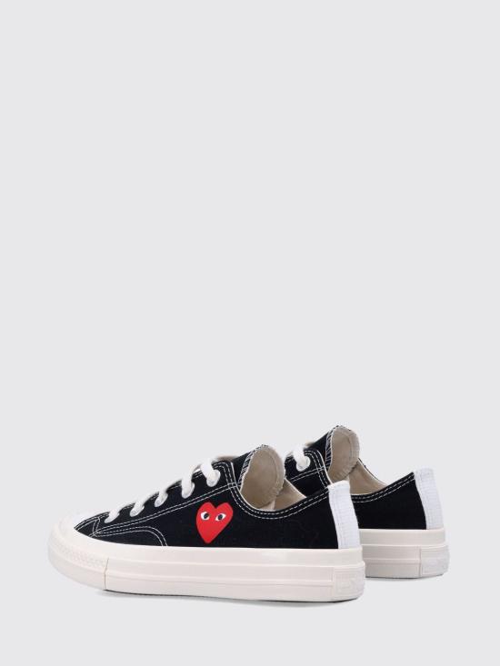 25FW [키즈] 꼼데가르송 플레이 X 컨버스 스니커즈 AZK501001 1 Black - COMME DES GARCONS PLAY CONVERSE