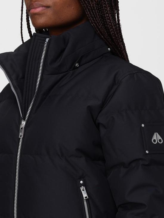 25FW 무스너클 클라우드 시어링 트림 봄버 재킷 M35LB017S 305 Black - MOOSE KNUCKLES