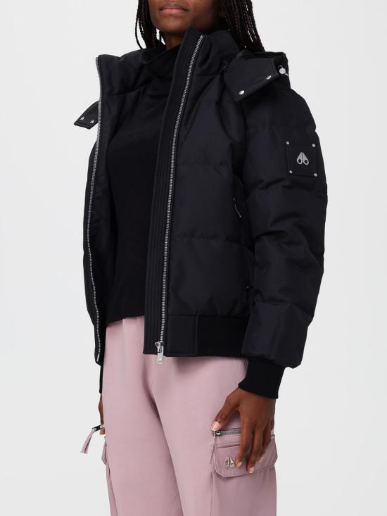 25FW 무스너클 클라우드 시어링 트림 봄버 재킷 M35LB017S 305 Black - MOOSE KNUCKLES