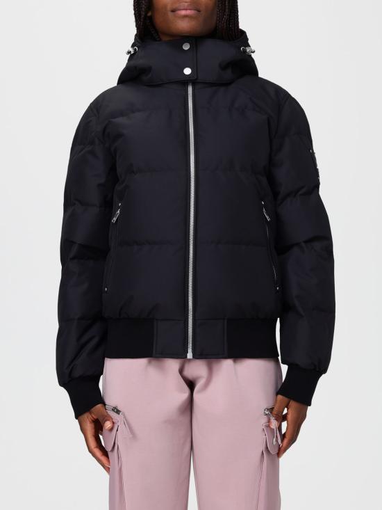 25FW 무스너클 클라우드 시어링 트림 봄버 재킷 M35LB017S 305 Black