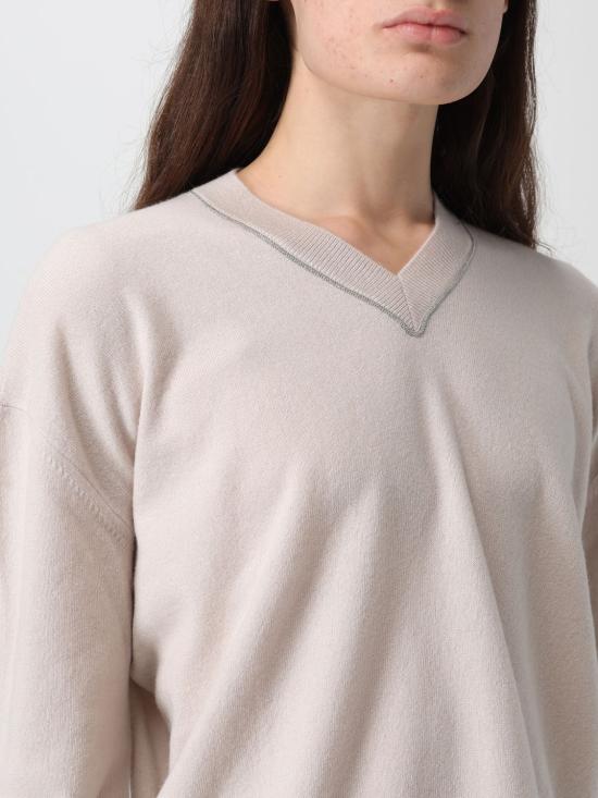 25FW 파비아나 필리피 스웨터 MAD224F015SK16 8154 Sand - FABIANA FILIPPI