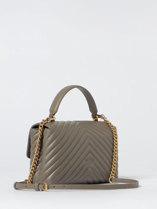 25FW 핑코 토트백 100043A0GK K33Q Charcoal - PINKO