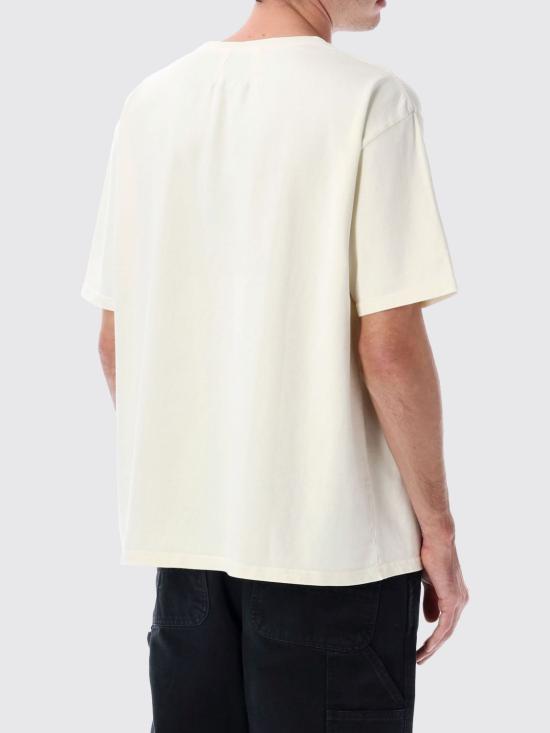 25FW 루드 반팔 티셔츠 RHFW25TT05012 3161 White - RHUDE